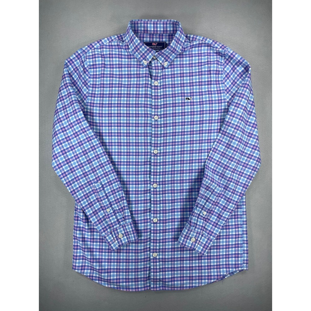 Vineyard Vines Boys Whale‎ Shirt Button Down - 8-10